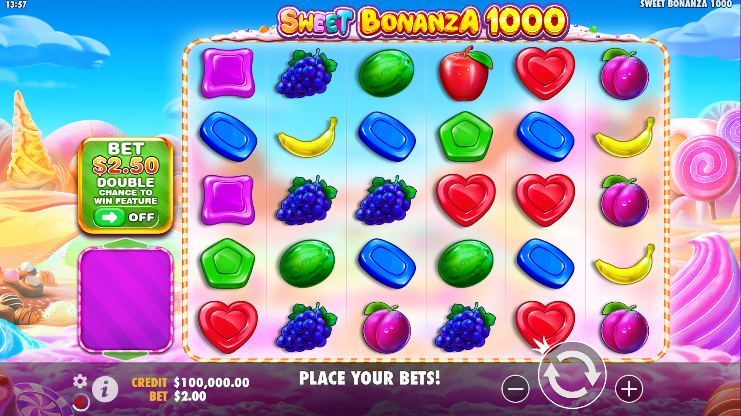 Top 2 - Sweet Bonanza 1000