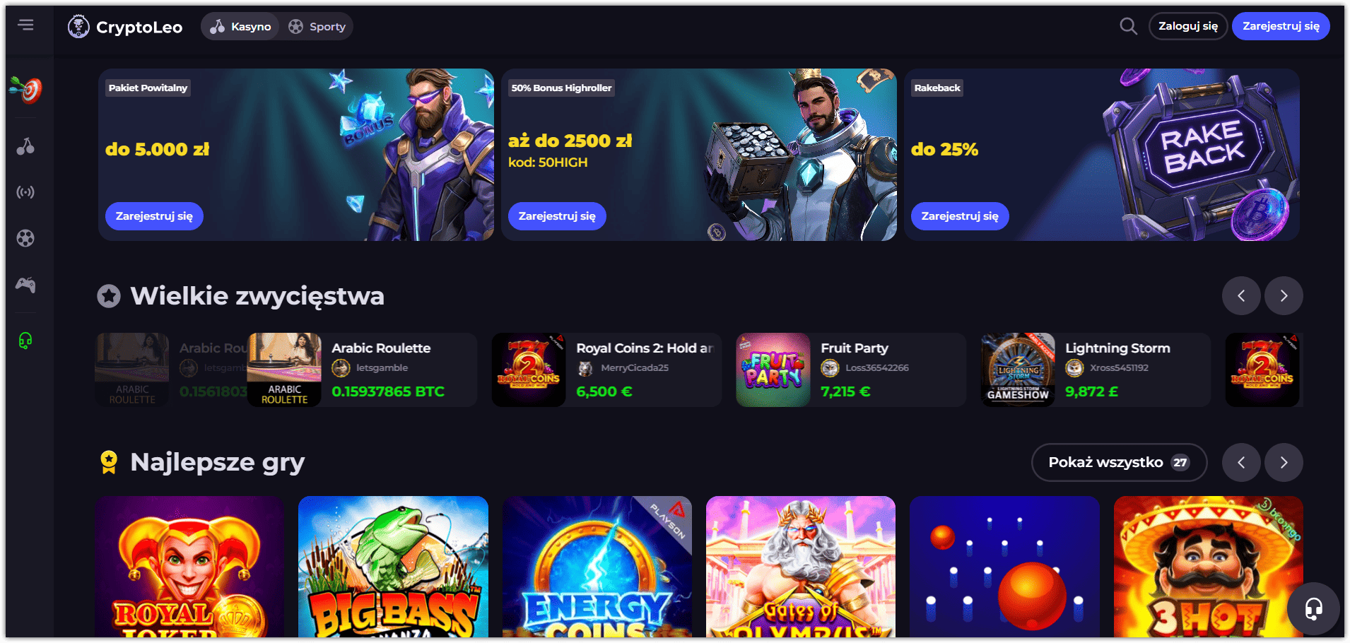 CryptoLeo Casino
