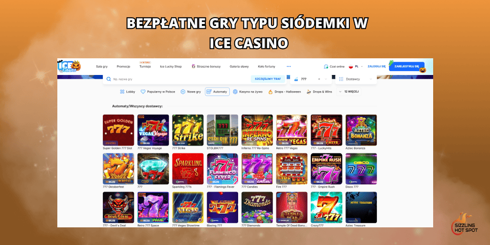 darmowe gry siodemki dostepne ice casino