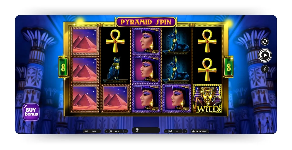 slot pyramid spin gra