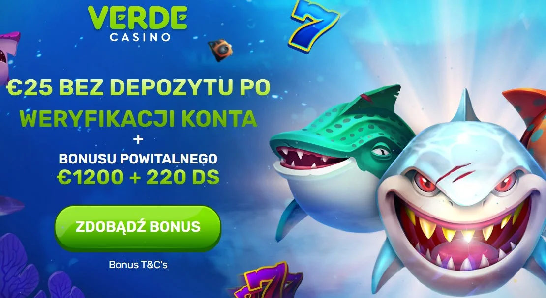 verde casino 25 euro bez depozytu